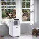 10000 Btu Mobile Portable Air Conditioner Ac Unit With Rc, For Bedroom, White