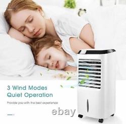 10L Silent Portable Mobile Air Conditioner 3 In 1 Cooler & Purifier And Humidifi