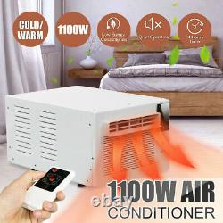 1100W 3754BTU Window Desk Air Conditioner Conditioning Cool & Warm +Remote +Hose