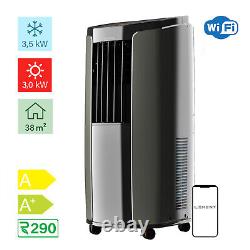 12000BTU Air Conditioner Portable Cooler Fan With Heat Pump Humidifier Purifier