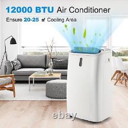 12000BTU Portable Air Conditioner 4-in-1 Air Cooler Heating Fan & Dehumidifier