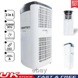 12000BTU Portable Air Conditioner Cooler Fan Remote Control Humidifier Purifier