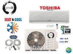 12,000 BTU Ductless Air Conditioner, Heat Pump Mini Split 220V 1 Ton With/KIT