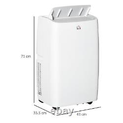 12,000 BTU Moible Air Conditioner for Room up to 25m², with Remote, 24H Timer