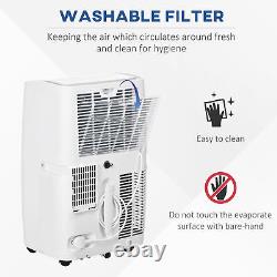 12,000 BTU Moible Air Conditioner for Room up to 25m², with Remote, 24H Timer