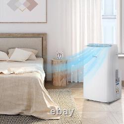 12,000 BTU Portable Air Conditioner 4-in-1 Air Cooler Heating Fan & Dehumidifier
