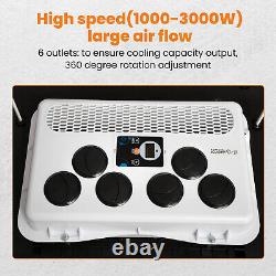 15000BTU Electric AC Air Conditioner Unit 12V/24V 960W fits for Trailers truck