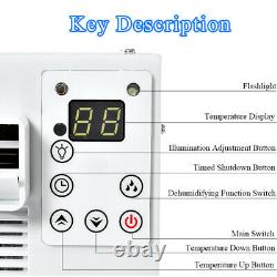 1500W 5119BTU Portable Window Air Conditioner Refrigerated Cooler Heat AV F