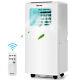 1,0000 Btu Portable Air Conditioner 4 Modes With Led Display & Remote Control 24h