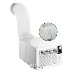 220V Portable 3754 BTU AC Air Conditioner Dehumidifier Fan Remote With UK Plug