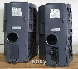 2x Amcor PLMB15KEH-410 Plasma 15000 BTU Cooling Heating Portable Air Conditioner