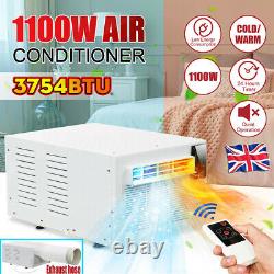 3754BTU 1100W Portable Mini Air Conditioner Cooling/Heater Function Exhaust Hose