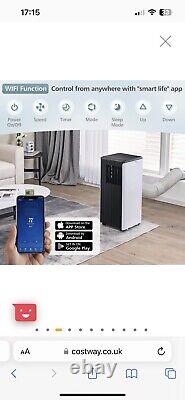 3-in-1 9000 BTU Portable Air Conditioner with App Control