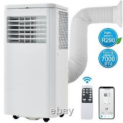 3-in-1 Portable Air Conditioner Air Cooler with Fan & Dehumidifier Mode Remote