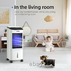 3-in-1 Portable Evaporative Cooler Fan Humidifier Air Conditioners 7L Water Tank