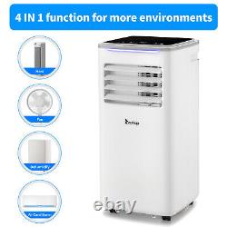 4-in-1 9000 BTU Portable Air Conditioner Air Cooling Heating Fan Dehumidifier UK