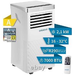 4in1 Portable Air Conditioner 7000 BTU 24 H Timer W / Fan & Dehumidifier Mode