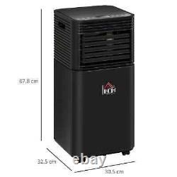 5000 BTU 4-In-1 Compact Portable Air Conditioner Dehumidifying Ventilating