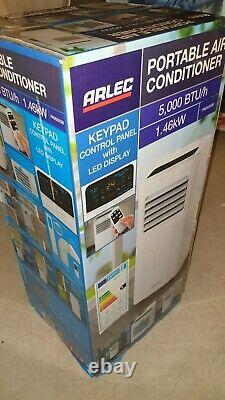 5000 BTU Arlec PA0502GB Portable Cooling Air Conditioner Pre-owned Hardly Used