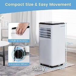 5-in-1 9000 BTU Portable Air ConditionerAir Cooling Heating Fan Dehumidifier