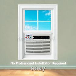 6000BTU 1400W Window Wall Box Air Conditioner Refrigerated Cooling Remote
