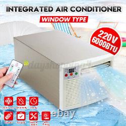 6000BTU 1400W Window Wall Box Air Conditioner Refrigerated Cooling Remote NEW