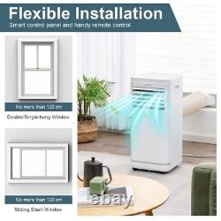 7000/9000 BTU 3-in-1 Portable Air Conditioner with Remote Control and 24H Timer