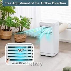 7000 BTU 3-in-1 Portable Air Conditioner with Remote Control and 24H Timer