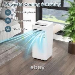7000 BTU 4-in-1 Portable Air Conditioner with Remote and App Control