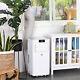 8000btu Portable Air Conditioner 4 Modes Led Display 24 Timer Home Office White