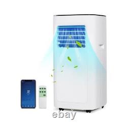 8000 BTU Portable Air Conditioner with Dehumidifier Fan and Sleep Mode