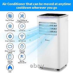 9000BTU Heating Portable Air Conditioner 4-in-1 Air Cooler Fan Dehumidifier WIFI