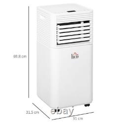 9000BTU White portable air conditioning unit Air conditioner LED Display Timer