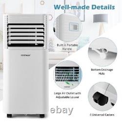 9000 BTU 3-in-1 Portable Air Conditionerwith Fan and Dehumidifier Mode