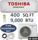 9000 Btu Ductless Mini Split Air Conditioner Heat Pump, Ceiling Cassette / Wifi