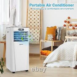 9000 BTU Portable Air Conditioner 3-in-1 AC Unit Fan Air Cooler Dehumidifier