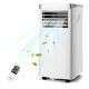 9000 Btu Portable Air Conditioner 3-in-1 Air Cooler Fan Dehumidifier Sleep Mode