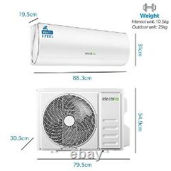 9000 BTU WIFI Smart A+++ easy-fit DC Inverter Wall Split Air Conditioner with He