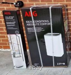 AEG AXP34U338CW Portable Air Conditioner incl. FREE Window Kit worth £99