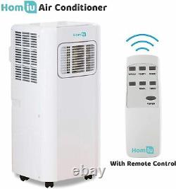 Air Conditioner 7000 BTU Homiu Timer 3Mode Portable Aircon Cooling Fast Fan 24hr