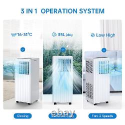 Air Conditioners 9000BTU 3 In 1 Portable Air Conditioner With Dehumidifier Home