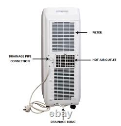 BLU09 Portable Air Conditioning Unit 9,000BTU with Complimentary Window Kit