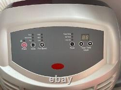 B&Q Silver & Grey Portable Air Conditioner with Hose & Remote WAP-267EB 9000 BTU