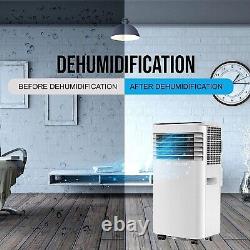 Belaco 9000BTU Portable 4-in-1 Air Conditioner, 28.8L Dehumidifier, Cooling Fan