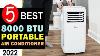 Best 8000 Btu Portable Air Conditioner 2022 Top 5 Best 8000 Btu Portable Ac Reviews