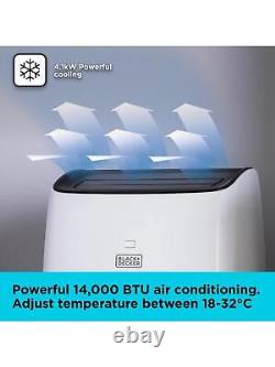 Black & Decker BXAC40012GB 14,000 BTU 4-in-1 Air Conditioner, White