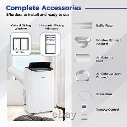 Costway 12000BTU Portable Air Conditioner 5-in-1 Smart WiFi Enabled Home AC Unit