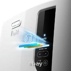 De'Longhi PAC EL110 ERF Wifi Silent Portable Air Conditioner Pinguino White
