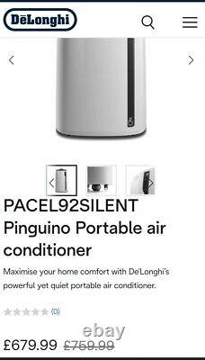 De Longhi Pinguino Silent Portable Air Con Conditioner PAC EL92