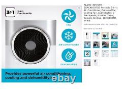 Dehumidifier Black + Decker portable 10000 btu 3-in-1 air conditioner